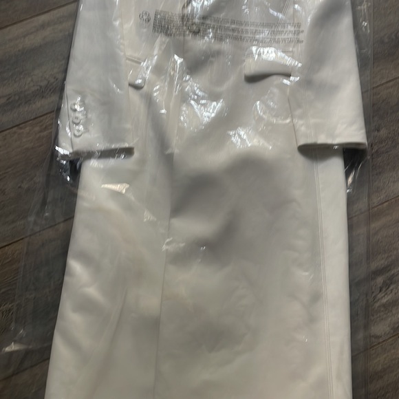 Alice+Olivia Macey Vegan Leather Long Blazer - Picture 4 of 9